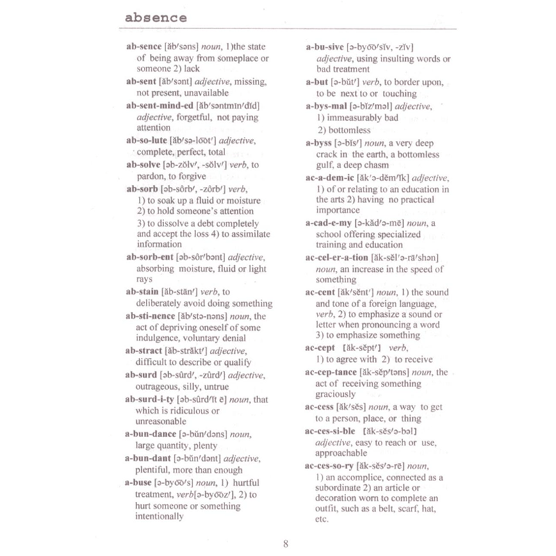 A Student's Dictionary & Gazetteer; American Caribbean Island Edition