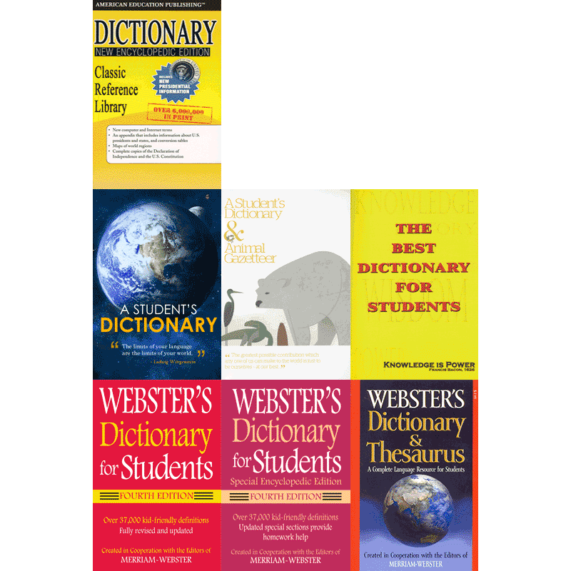 Sample Kit 1 (Dictionaries)