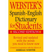 Webster's Spanish ~ English Dictionary for Students