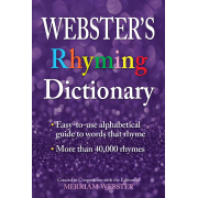 Webster's Rhyming Dictionary