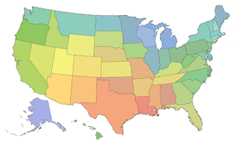 National Project Map